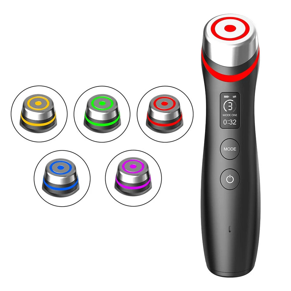 6-in-1 LED Microcurrent Skin Rejuvenation Beauty Device – Auro Technology